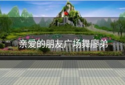 亲爱的朋友广场舞廖弟