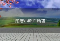印度小吃广场舞