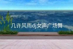几许风雨dj女声广场舞