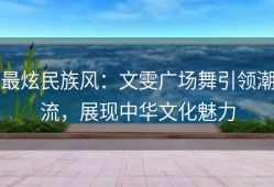 最炫民族风：文雯广场舞引领潮流，展现中华文化魅力