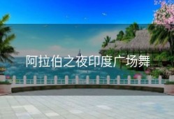 阿拉伯之夜印度广场舞