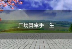 广场舞牵手一生