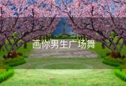 画你男生广场舞