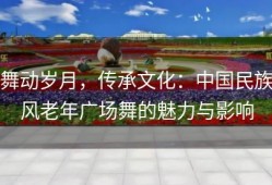 舞动岁月，传承文化：中国民族风老年广场舞的魅力与影响