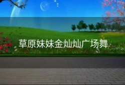 草原妹妹金灿灿广场舞