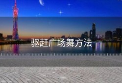 驱赶广场舞方法