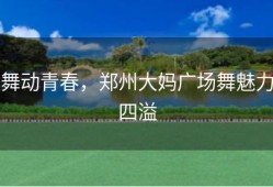 舞动青春，郑州大妈广场舞魅力四溢