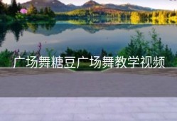 广场舞糖豆广场舞教学视频