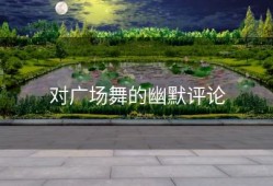 对广场舞的幽默评论