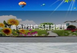 肉色丝袜广场舞舞视频