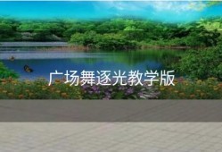 广场舞逐光教学版