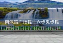 南泥湾广场舞十六步鬼步舞