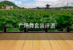 广场舞套装评语