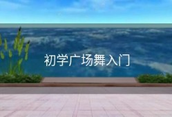 初学广场舞入门