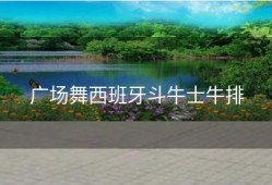 广场舞西班牙斗牛士牛排