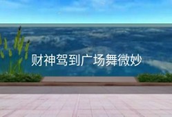 财神驾到广场舞微妙