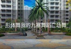 形体舞我的九寨舞蹈广场舞