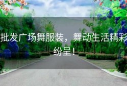 批发广场舞服装，舞动生活精彩纷呈！