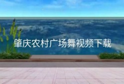 肇庆农村广场舞视频下载