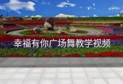 幸福有你广场舞教学视频