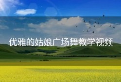 优雅的姑娘广场舞教学视频