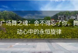 广场舞之魂：舍不得忘了你，舞动心中的永恒旋律