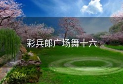 彩兵郎广场舞十六