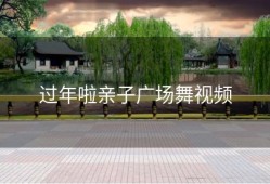 过年啦亲子广场舞视频