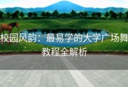 校园风韵：最易学的大学广场舞教程全解析