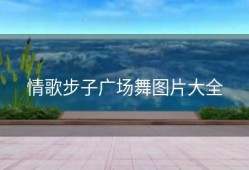 情歌步子广场舞图片大全