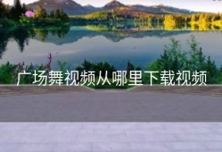 广场舞视频从哪里下载视频