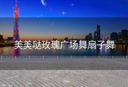 美美哒玫瑰广场舞扇子舞