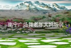 南宁广场舞老年大妈服装