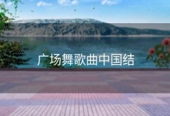 广场舞歌曲中国结