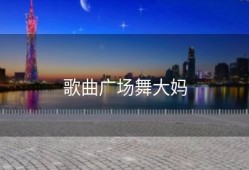 歌曲广场舞大妈