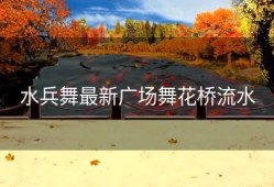 水兵舞最新广场舞花桥流水