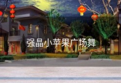 强晶小苹果广场舞