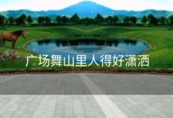 广场舞山里人得好潇洒