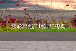 炫彩舞蹈广场舞红枣树
