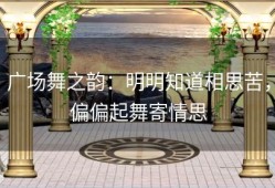 广场舞之韵：明明知道相思苦，偏偏起舞寄情思