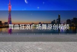 舞曲狂浪广场舞原创视频