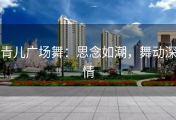 青儿广场舞：思念如潮，舞动深情