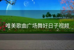 唯美歌曲广场舞好日子视频