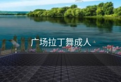 广场拉丁舞成人