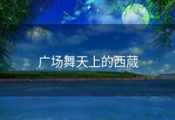 广场舞天上的西蒇