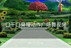 口干口臭慢动作广场舞视频