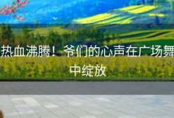 热血沸腾！爷们的心声在广场舞中绽放