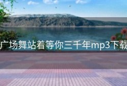 广场舞站着等你三千年mp3下载