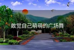 敢觉自己萌萌的广场舞