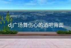 dj广场舞伤心的酒吧背面